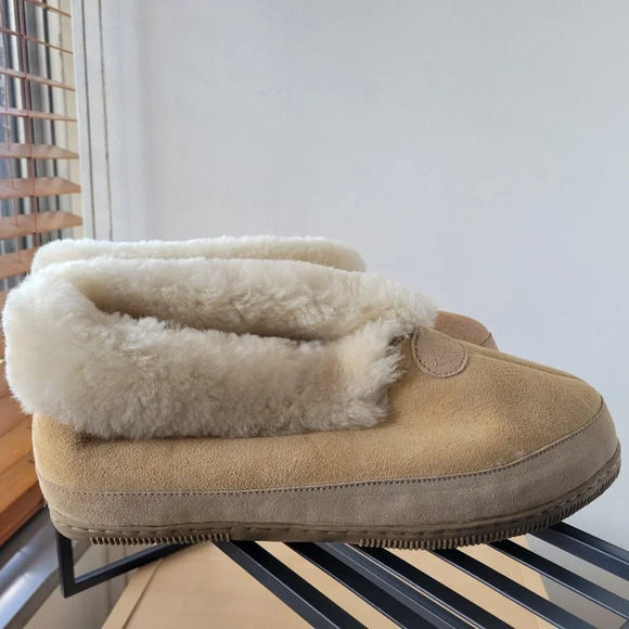COPY - NWT- 100% GENUINE MEN’S AUSTRALIAN SHEEPSKIN SLIPPERS - (Men’s Size 12) - Picture 8 of 13
